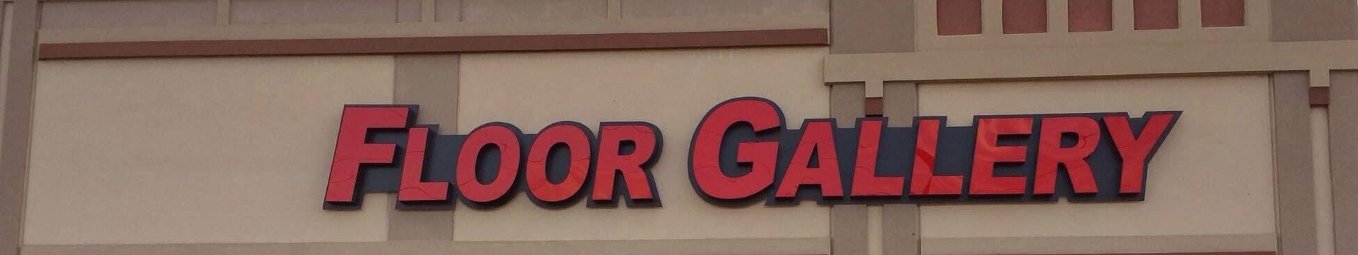 Pearland Floor Gallery storefront sign