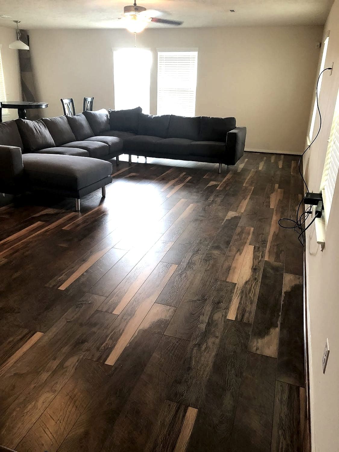 Family room installed by Floor Gallery